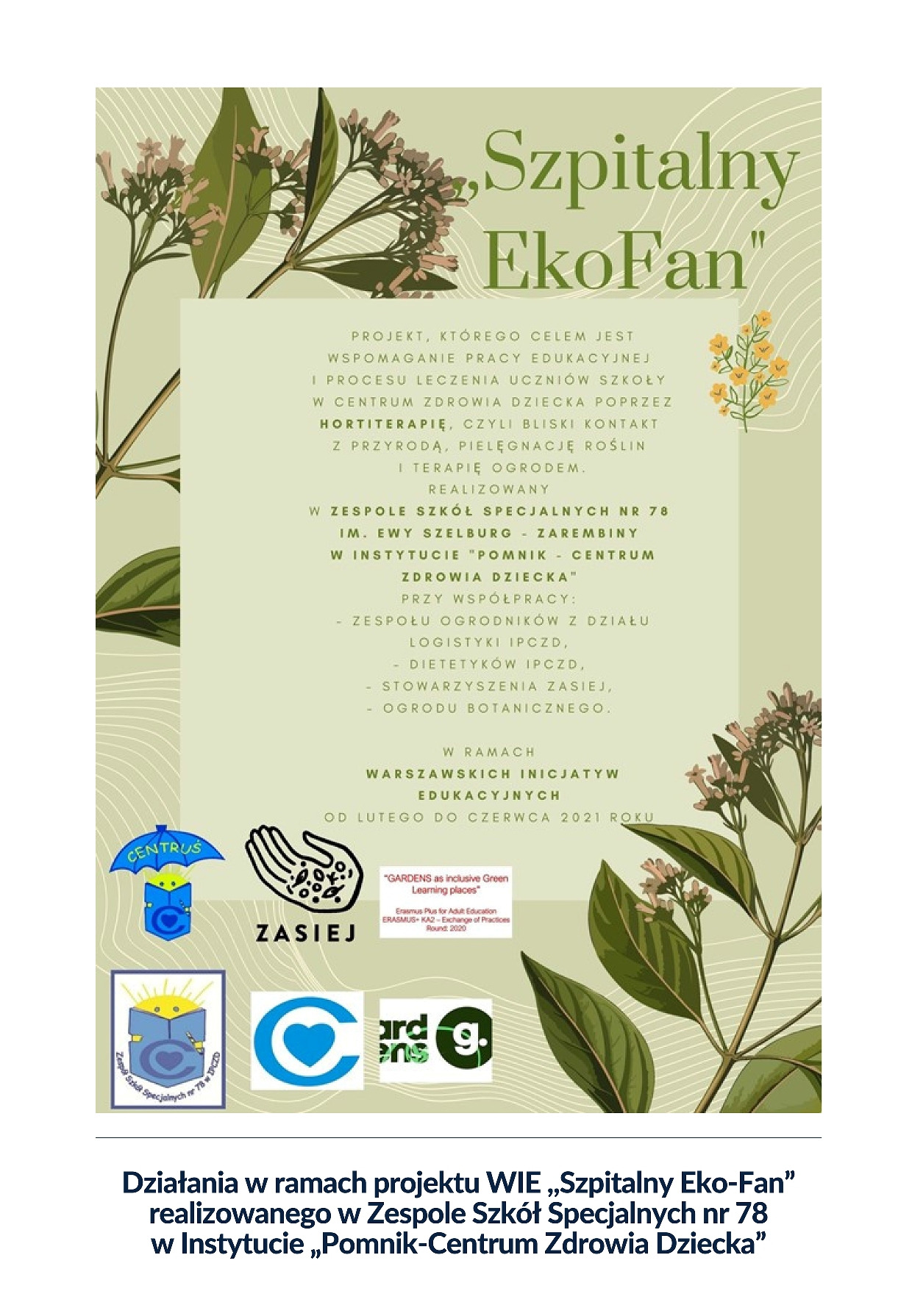plakat projektu Eko-Fan
